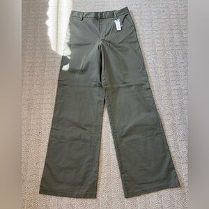 Good American Olive Green Women's Trousers